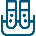 Test tubes icon